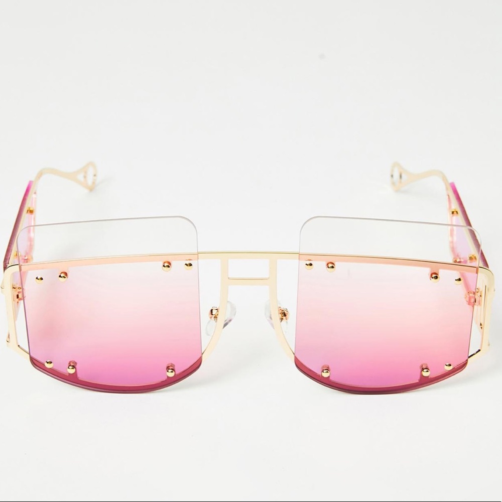 Brand Inspired “Cyber Martini Square Sunglasses”